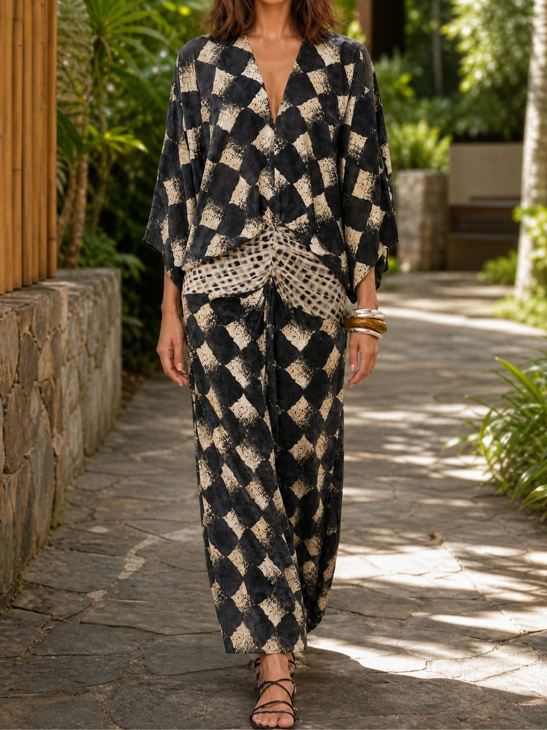 Elysette - Softtouch-Maxikleid