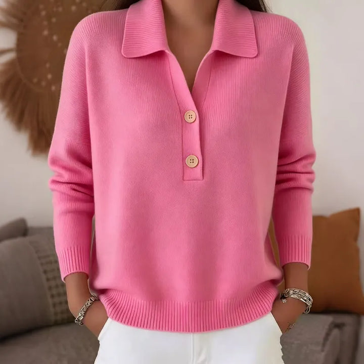 Belisara - Softtouch-V-Ausschnitt-Pullover
