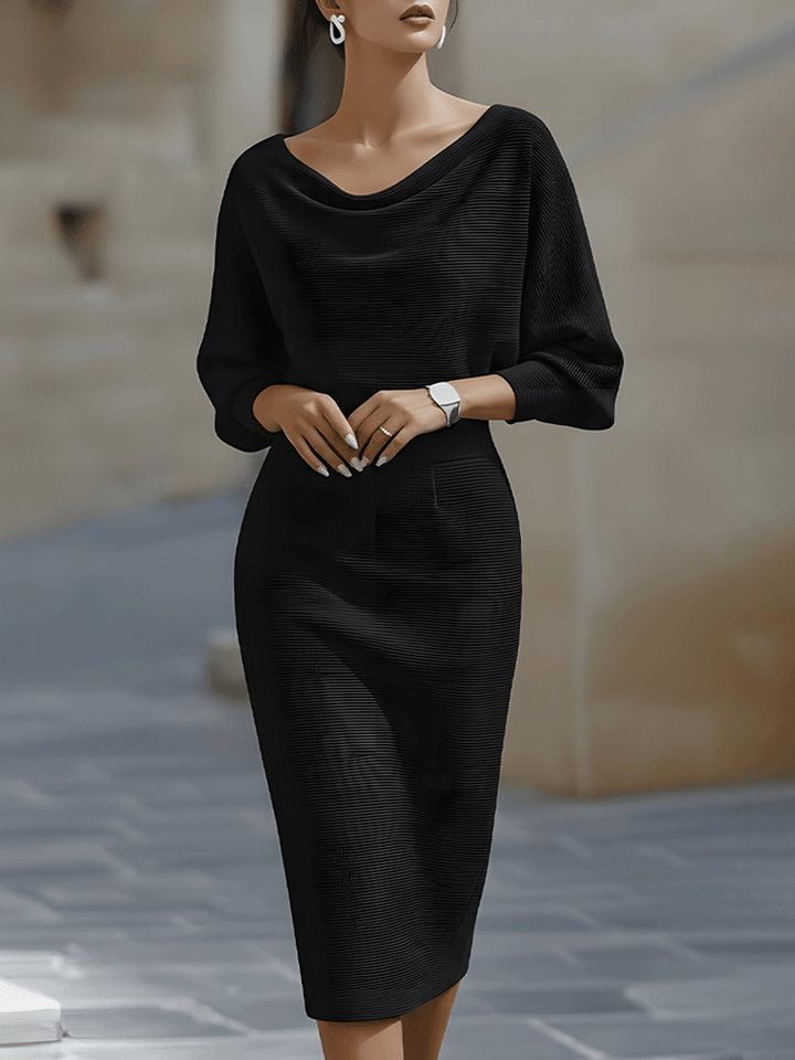 Bellisara - Drapiertes Midikleid