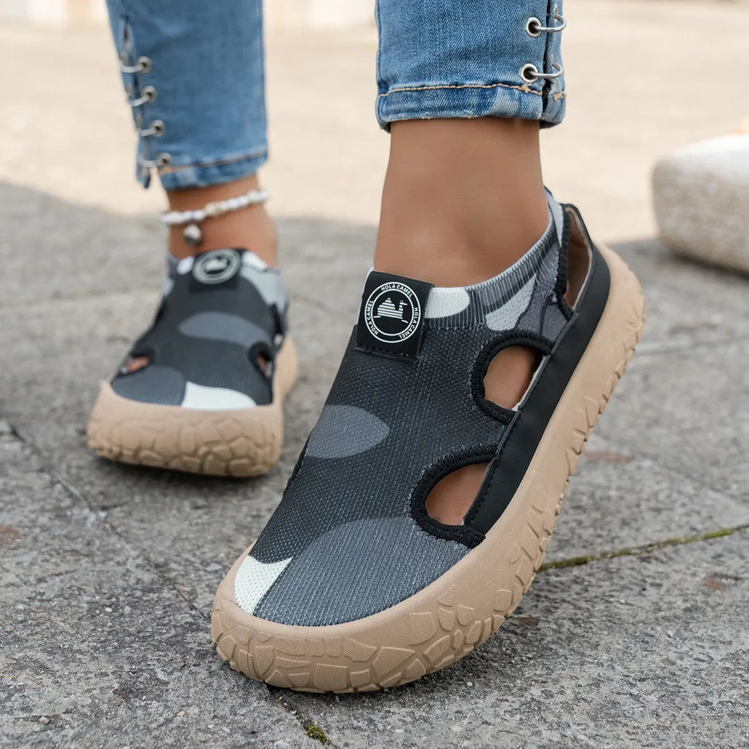Maelina - gepolsterte orthopädische Walking-Sneaker