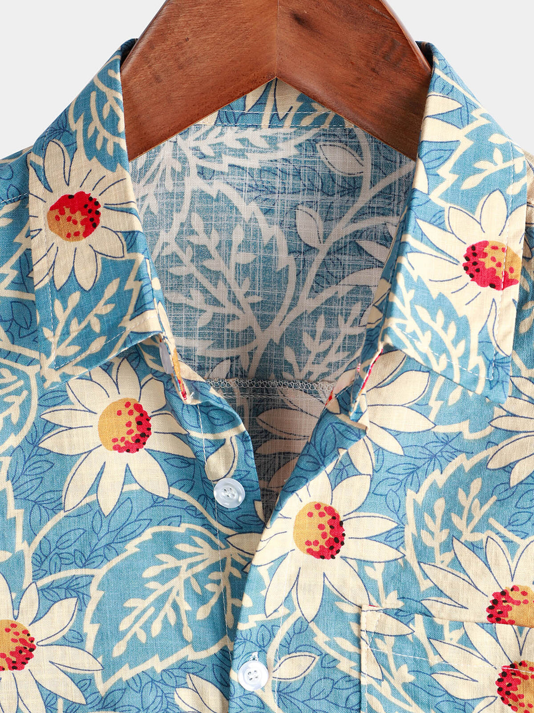 Leoric - Leichtes Kurzarmshirt mit Blumenmuster