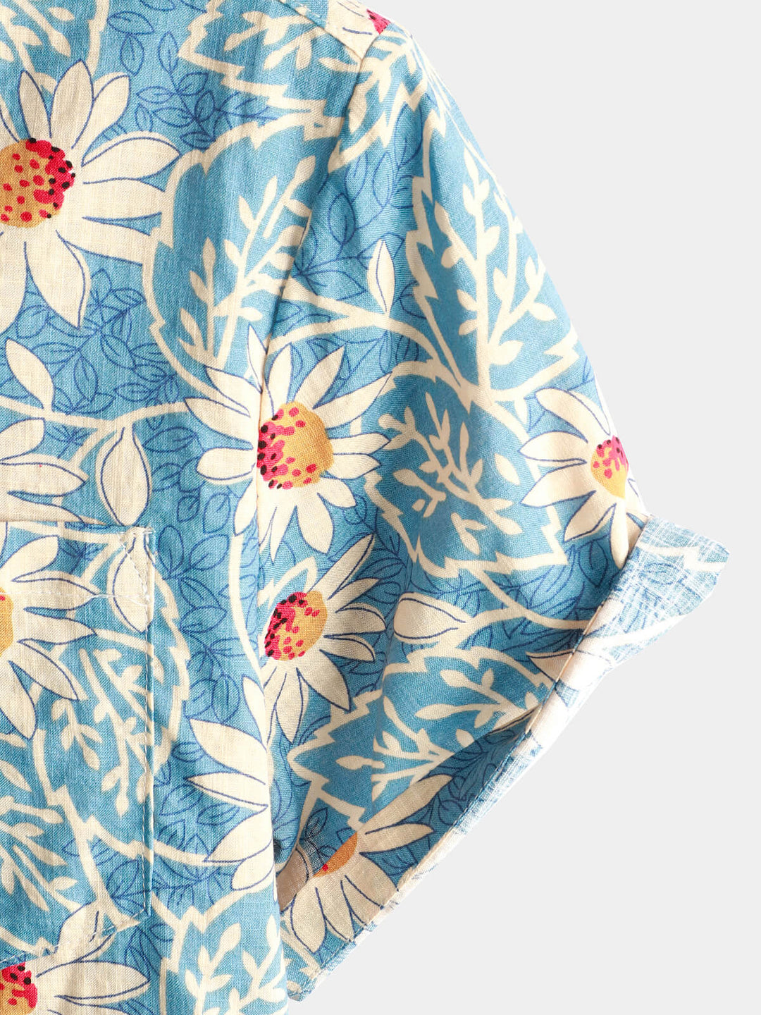 Leoric - Leichtes Kurzarmshirt mit Blumenmuster