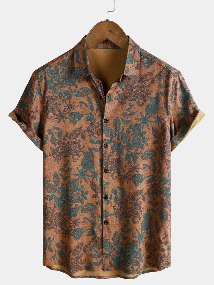 Leoric - Leichtes Kurzarmshirt mit Blumenmuster