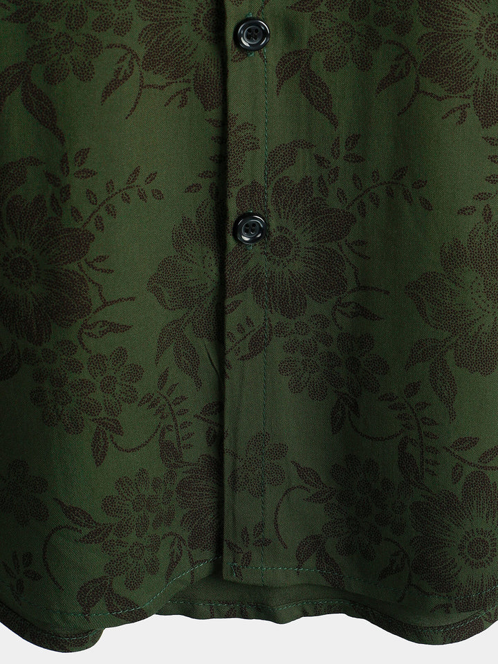 Leoric - Leichtes Kurzarmshirt mit Blumenmuster