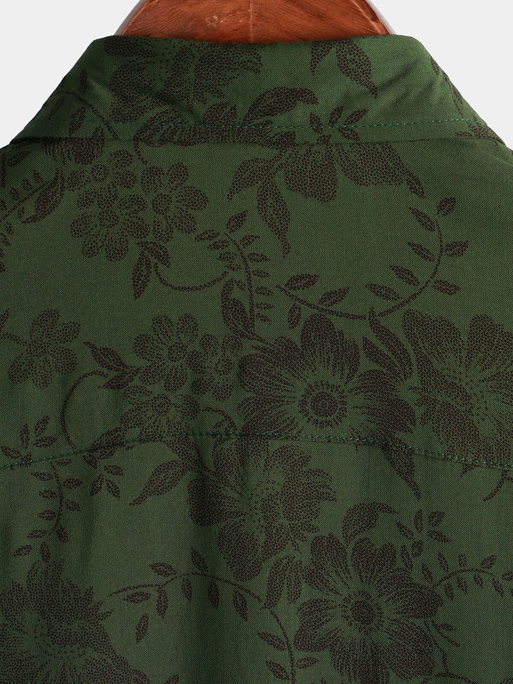 Leoric - Leichtes Kurzarmshirt mit Blumenmuster