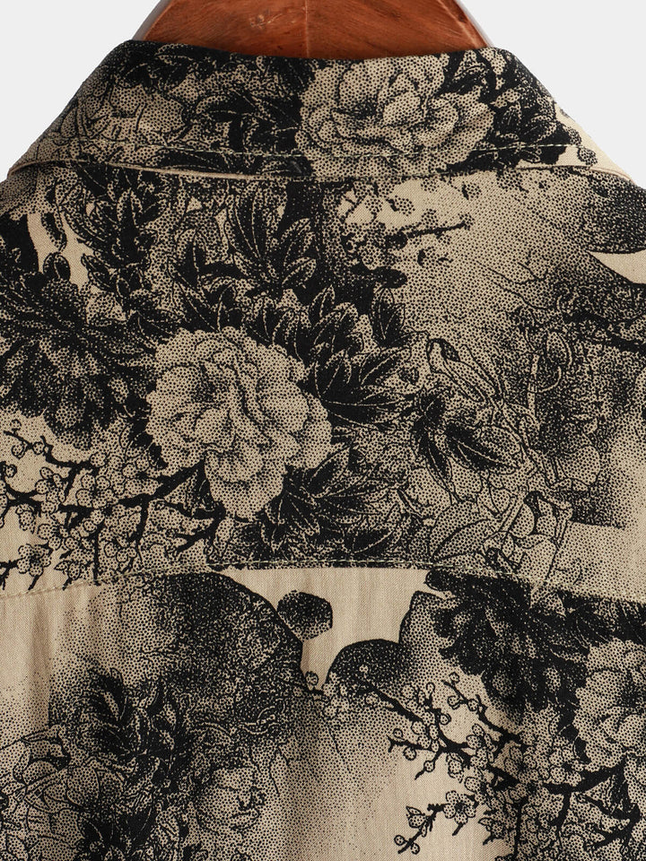 Leoric - Leichtes Kurzarmshirt mit Blumenmuster