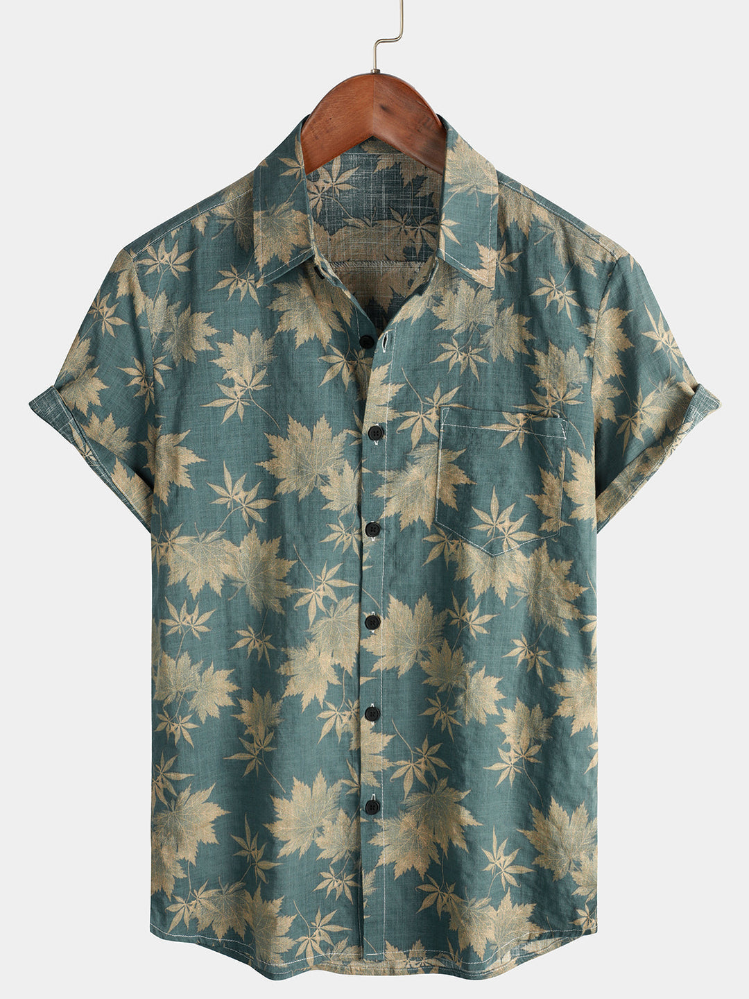 Leoric - Leichtes Kurzarmshirt mit Blumenmuster