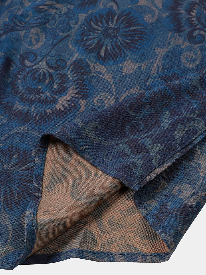 Leoric - Leichtes Kurzarmshirt mit Blumenmuster
