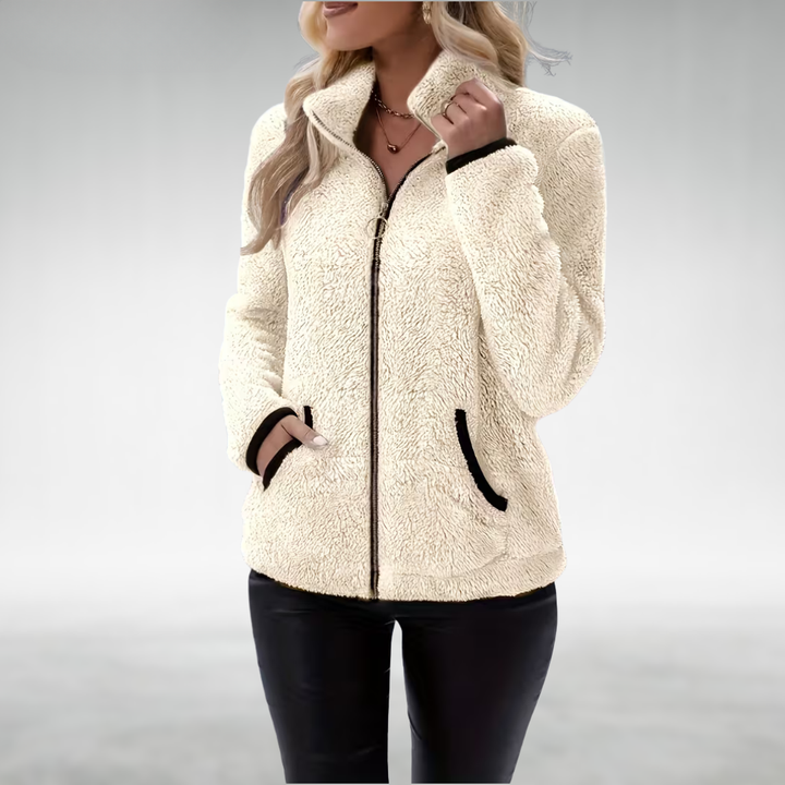 Zafrielle - Softtouch-Reißverschlussjacke