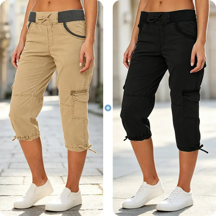 Astrelia - Cargo-Caprihose im Utility-Stil