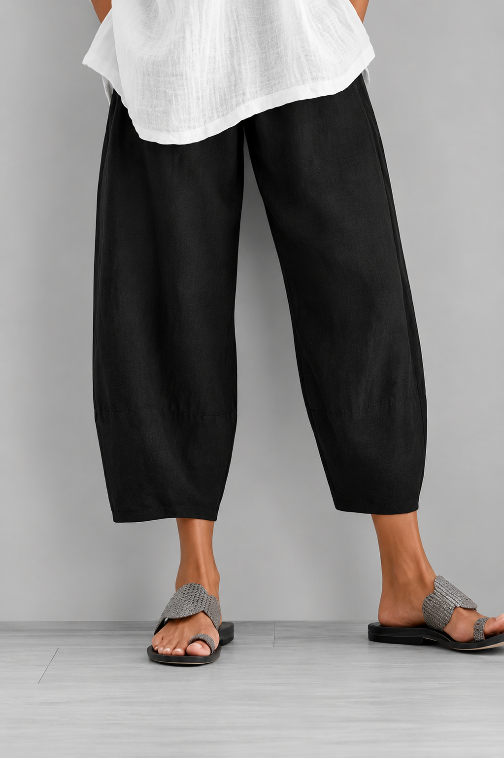 Eulorine - Weite Hose mit Soft-Touch