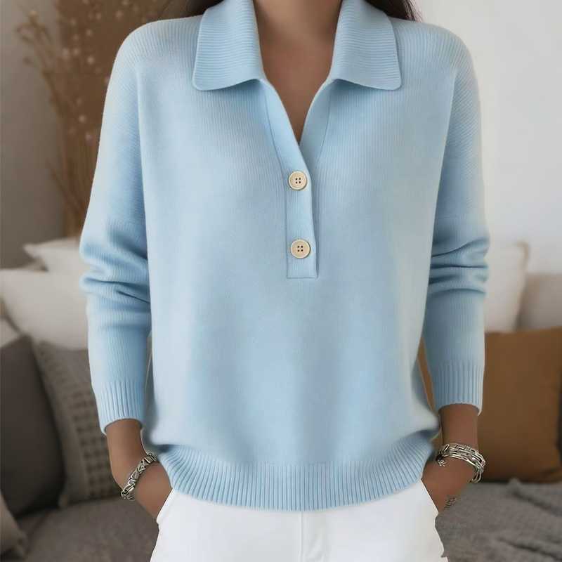 Belisara - Softtouch-V-Ausschnitt-Pullover