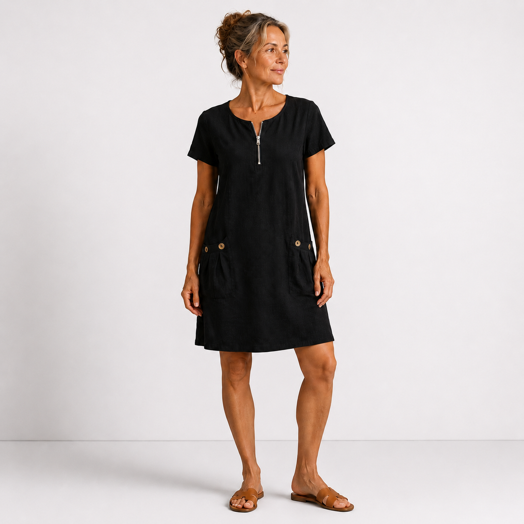 Lucienne - Luftiges Leinenkleid