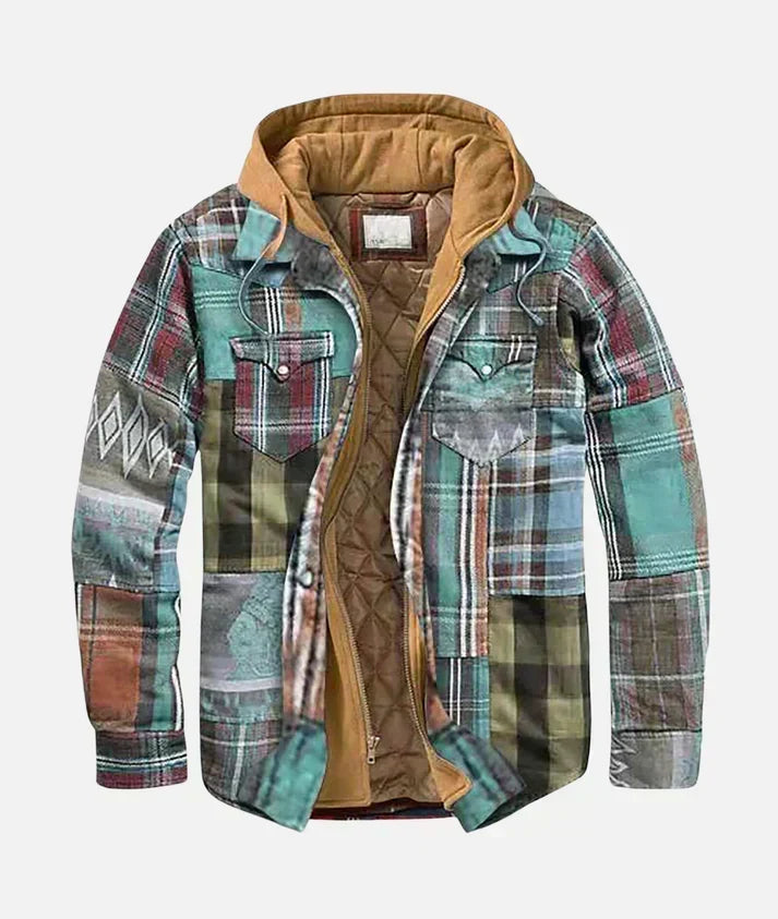Elvorn - Maßgeschneiderte Patchwork-Jacke