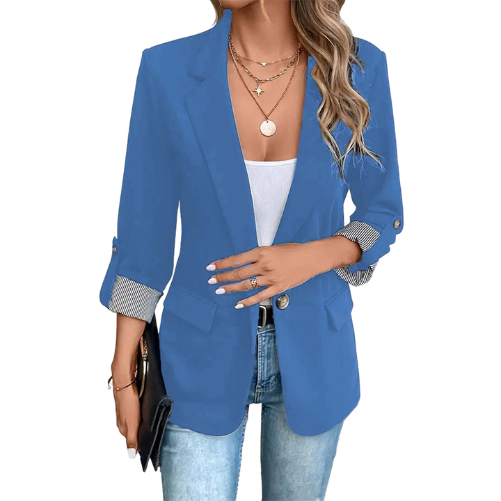 Celenya - Klassischer Blazer mit hochgekrempelten Ärmeln