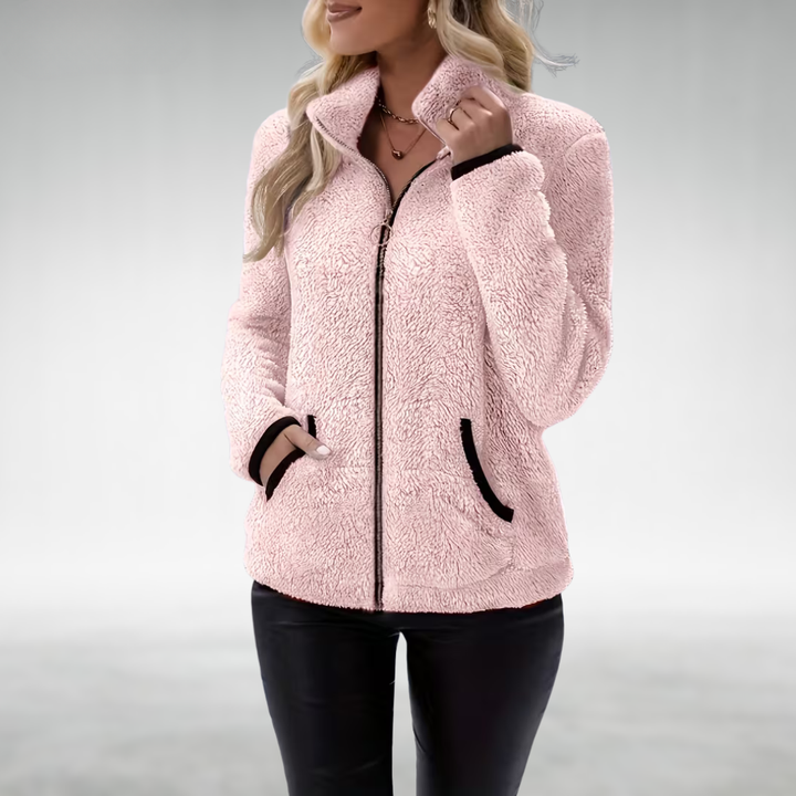 Zafrielle - Softtouch-Reißverschlussjacke