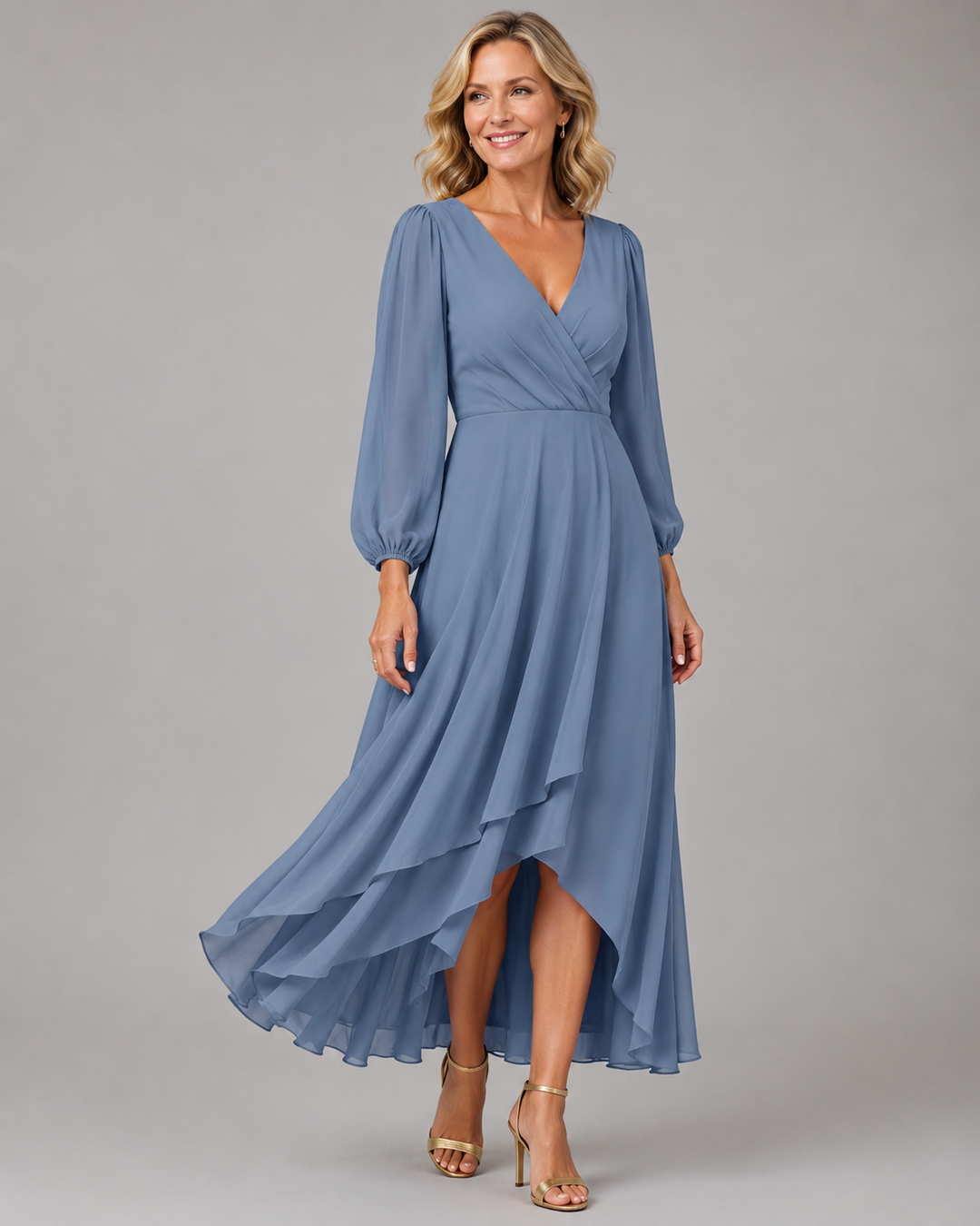 Sabriel - fließend fallendes Maxikleid
