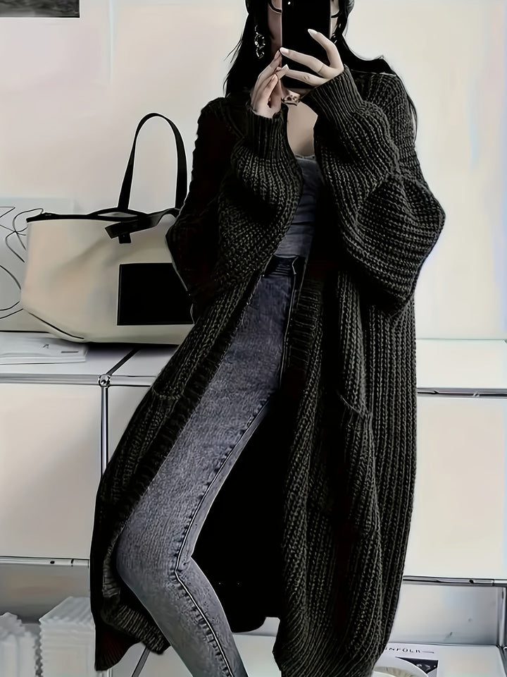 Rosalienne - Besonders weiche Long-Strickjacke