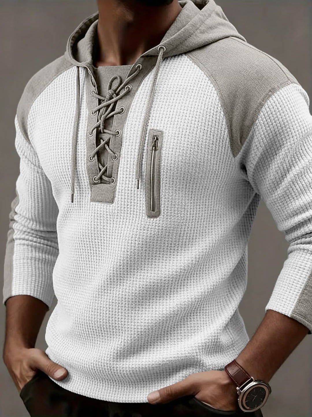 Ashcombe - Kuscheliger Ripp-Hoodie