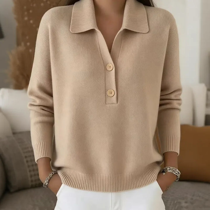 Belisara - Softtouch-V-Ausschnitt-Pullover
