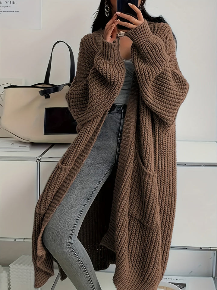 Rosalienne - Besonders weiche Long-Strickjacke
