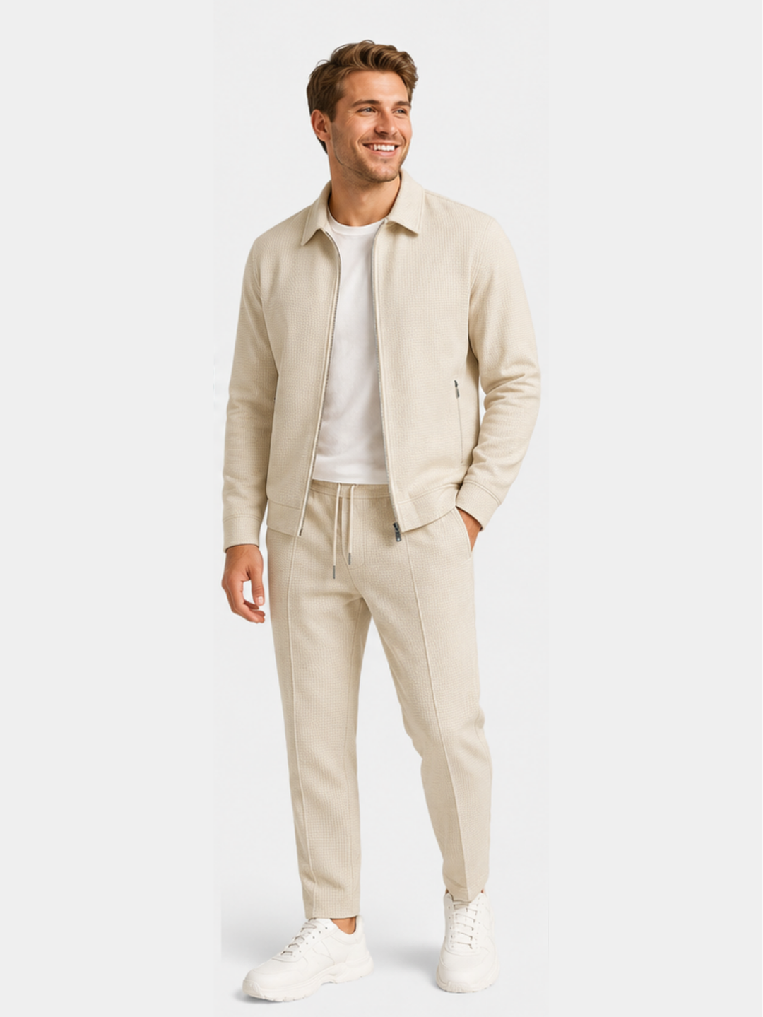 Kirkby - Maßgeschneiderter Softstretch-Hosenanzug