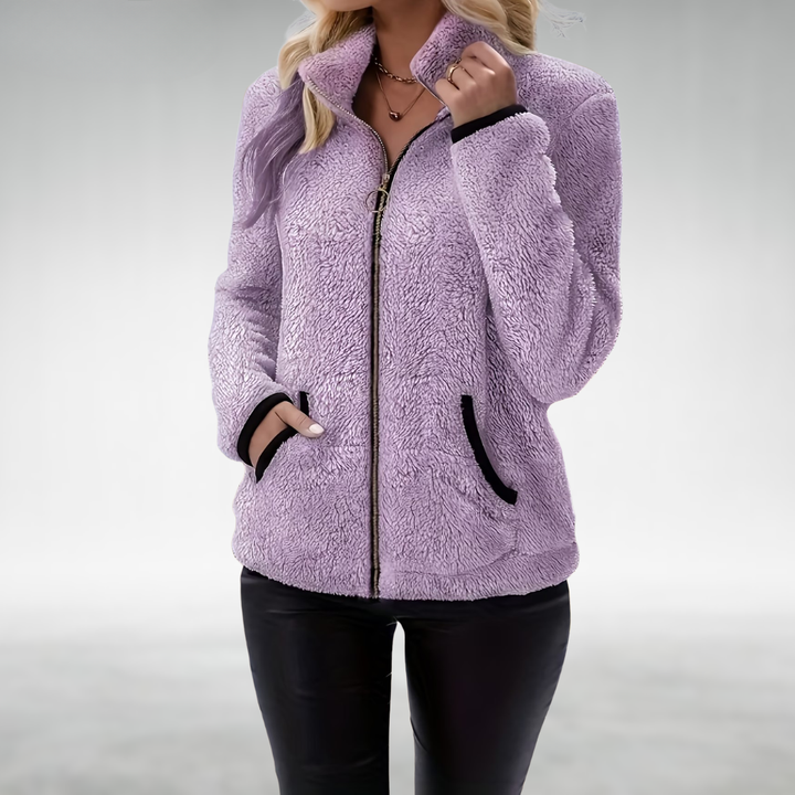 Zafrielle - Softtouch-Reißverschlussjacke