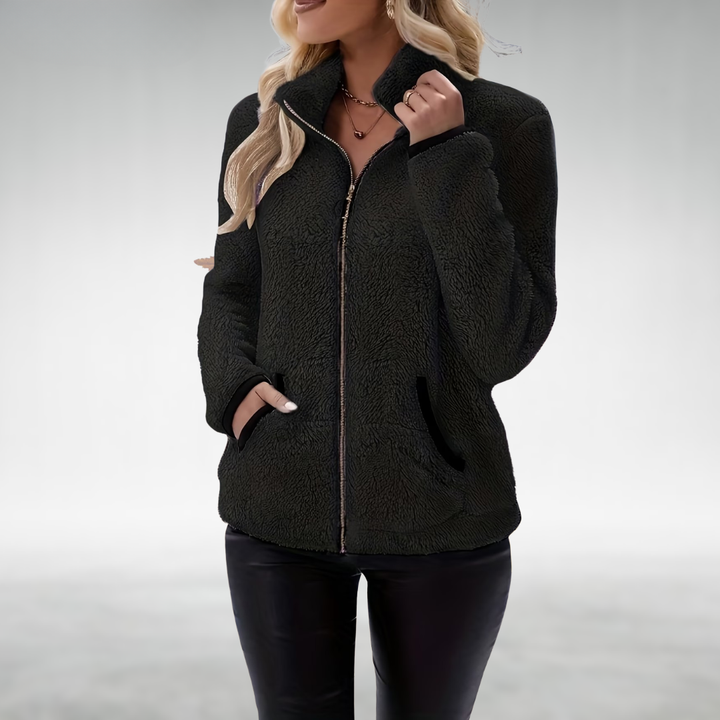 Zafrielle - Softtouch-Reißverschlussjacke