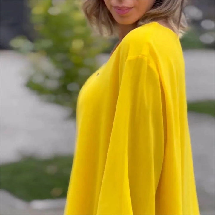 Brinavelle - Fließende Chiffon-Tunikabluse
