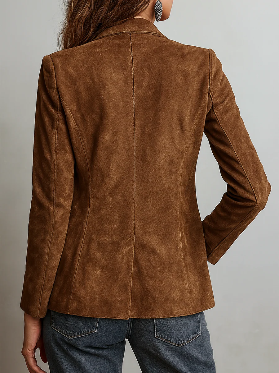Mirevalle - Vintage-Wildlederblazer