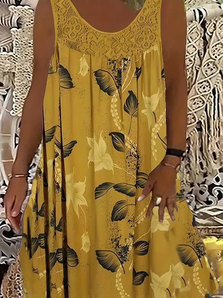 Ariadne - Elegantes Shiftkleid mit floralem Print
