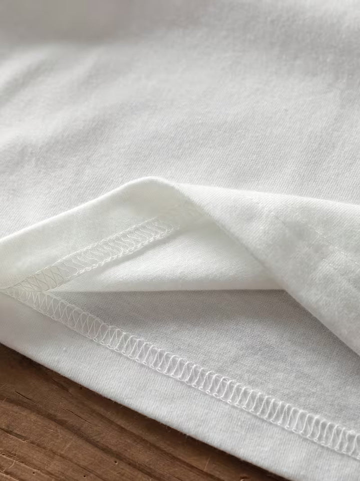 Sarai - Kaffeeherz-Print-T-Shirt