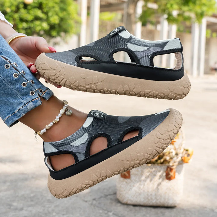 Maelina - gepolsterte orthopädische Walking-Sneaker