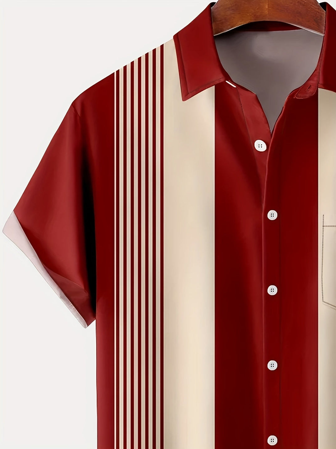 Morpeth - Gestreiftes Vintage-Henley-Shirt