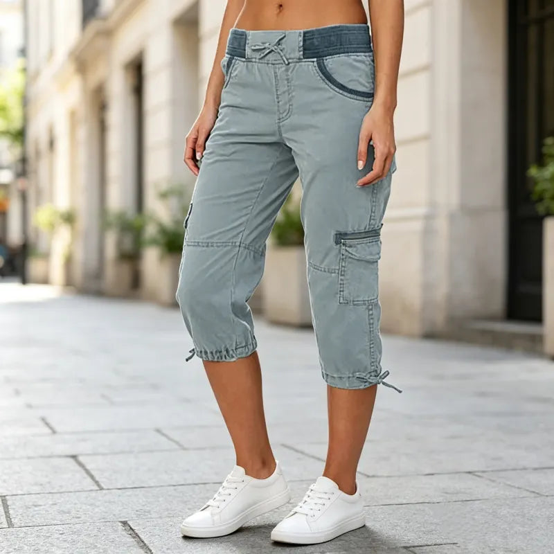 Astrelia - Cargo-Caprihose im Utility-Stil