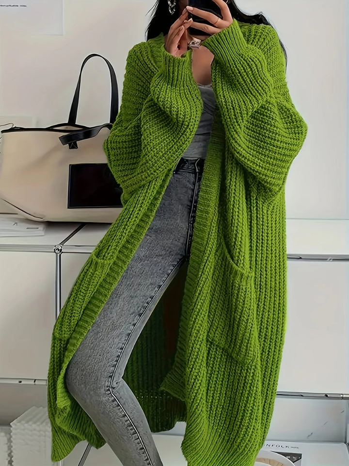 Rosalienne - Besonders weiche Long-Strickjacke
