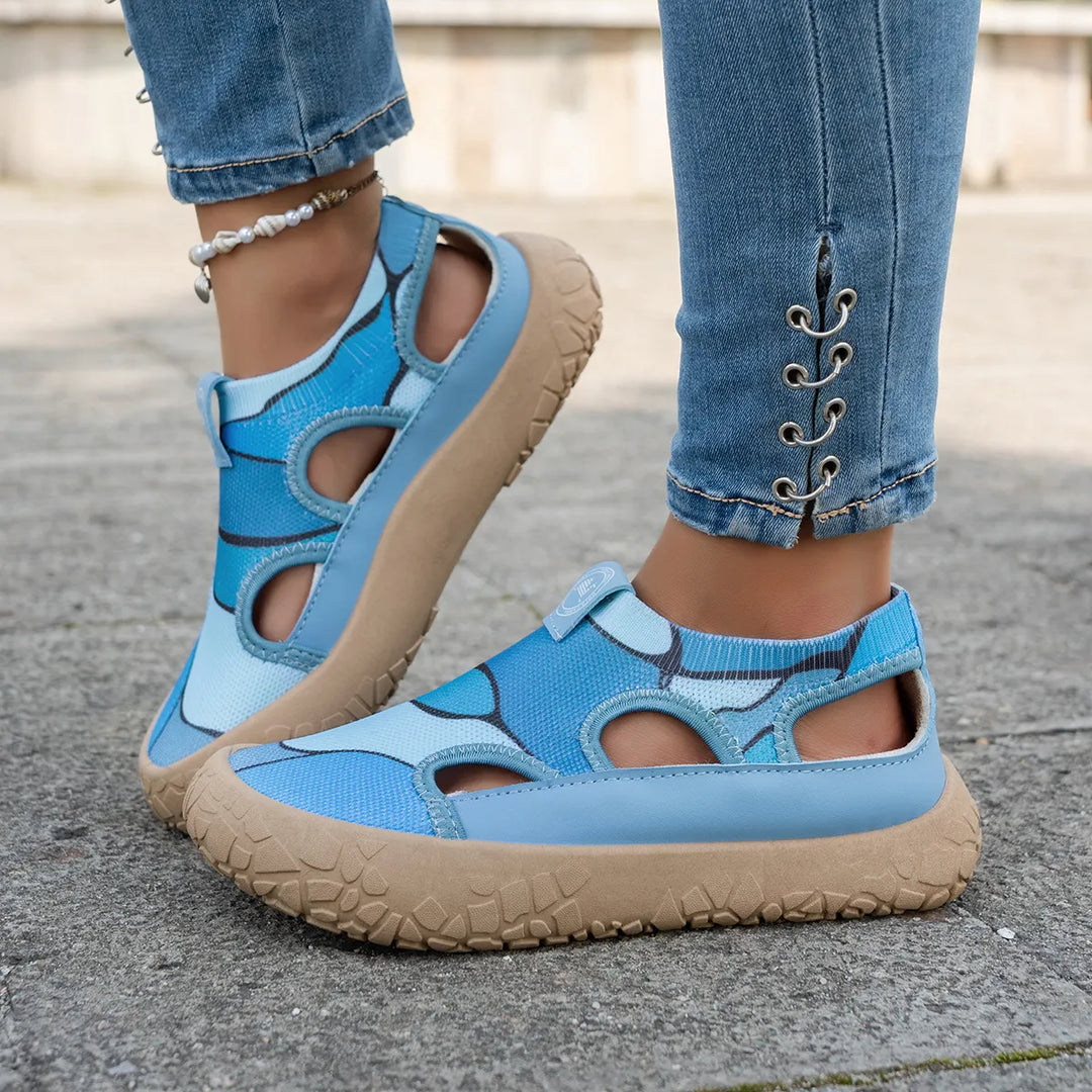 Maelina - gepolsterte orthopädische Walking-Sneaker