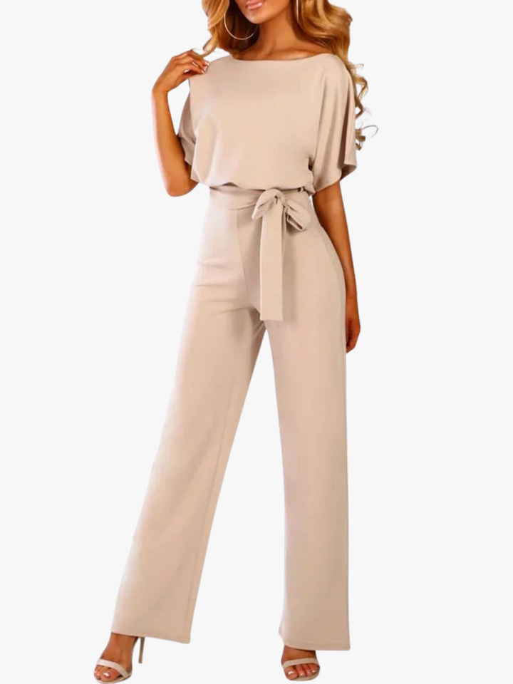 Asteryn - Eleganter Jumpsuit mit Taillenknoten