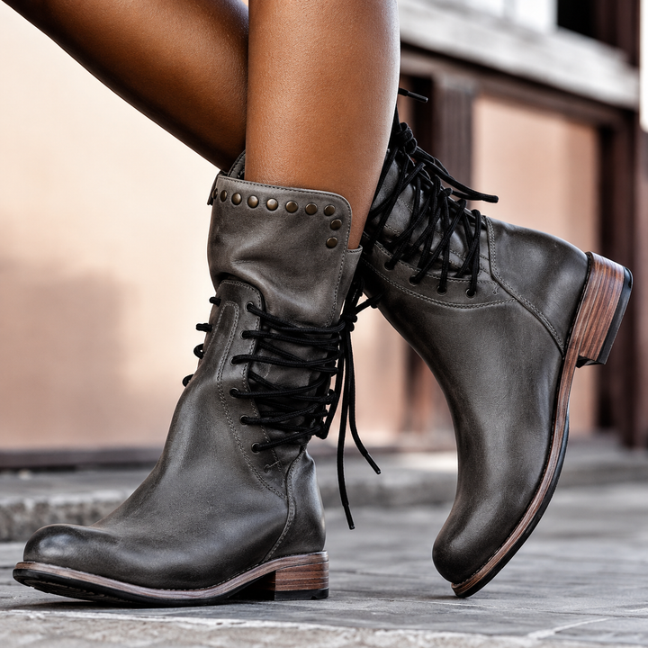 Amelisse - Komfortable Stiefeletten mit Fleecefutter