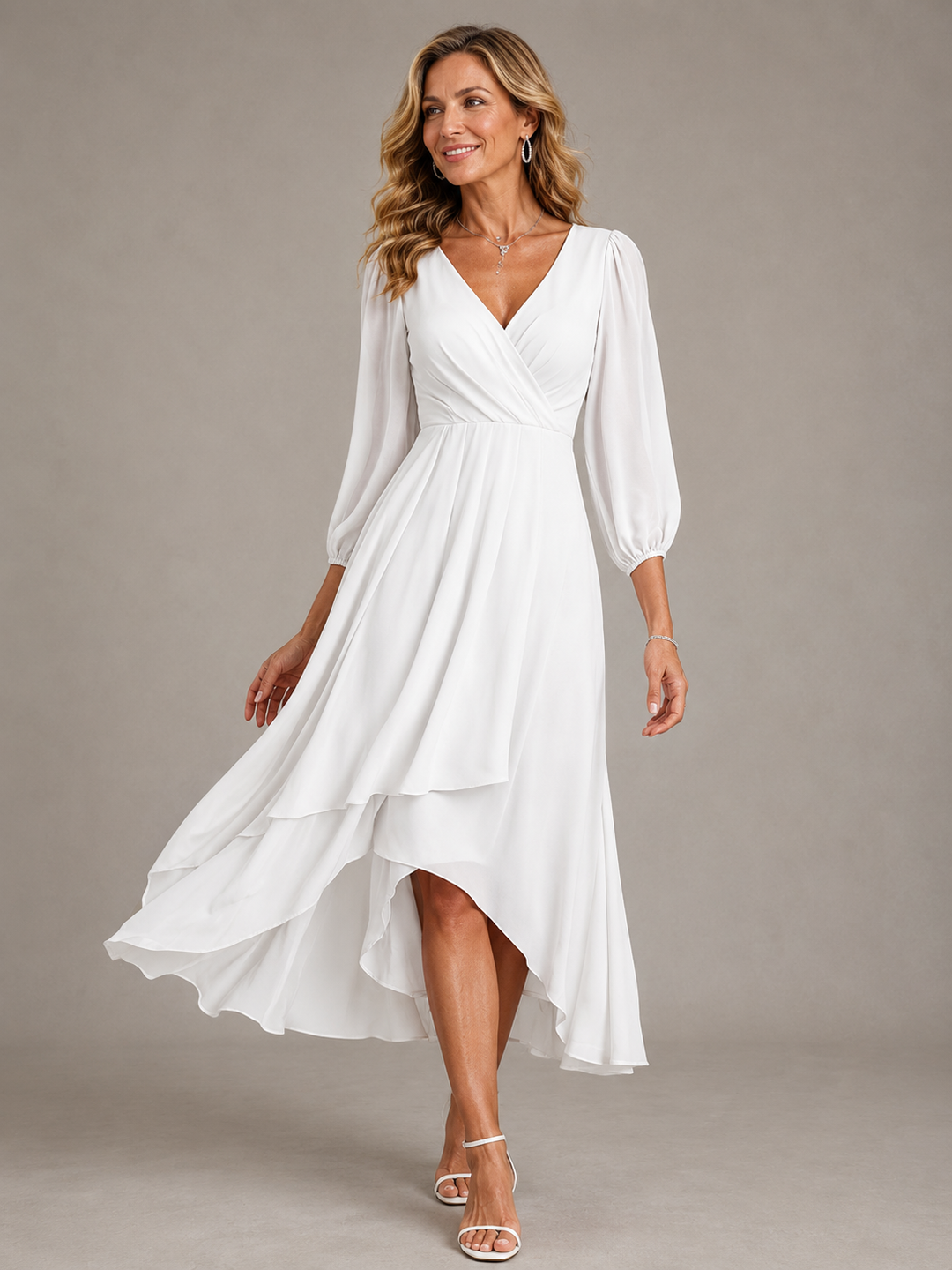 Sabriel - fließend fallendes Maxikleid