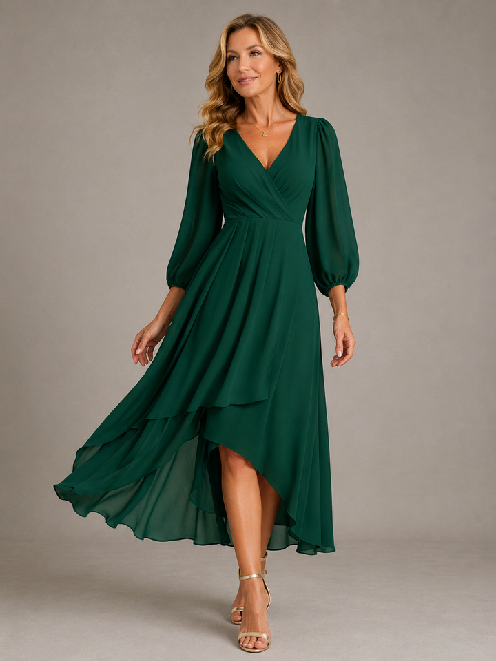Sabriel - fließend fallendes Maxikleid