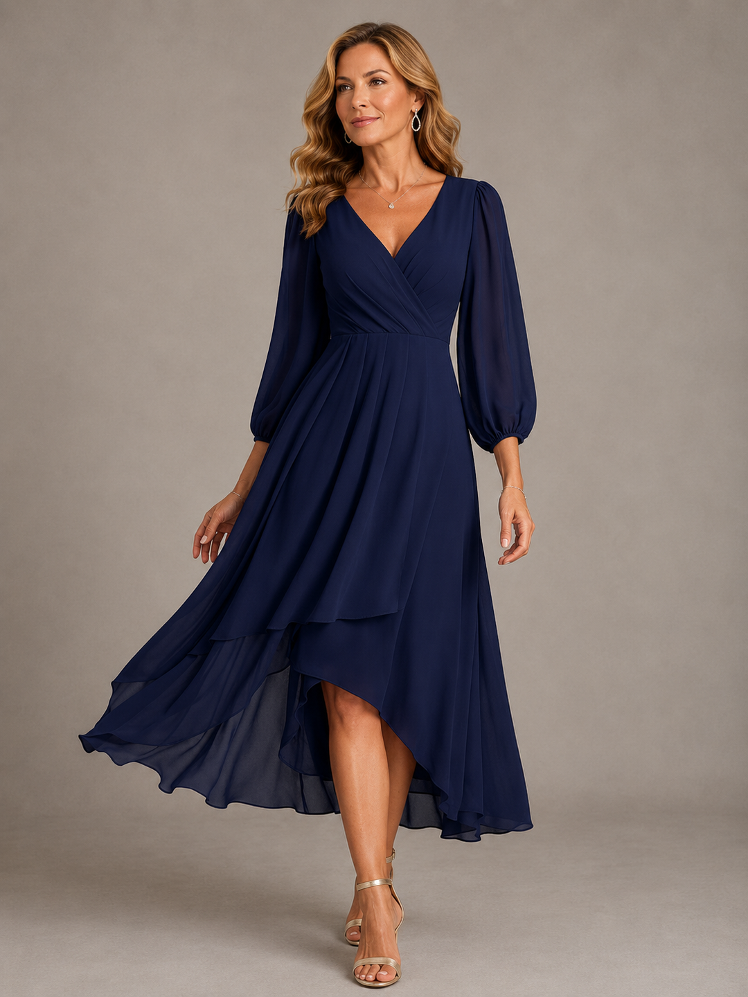 Sabriel - fließend fallendes Maxikleid