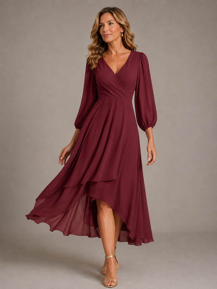 Sabriel - fließend fallendes Maxikleid