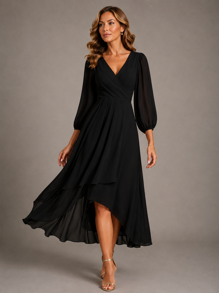 Sabriel - fließend fallendes Maxikleid
