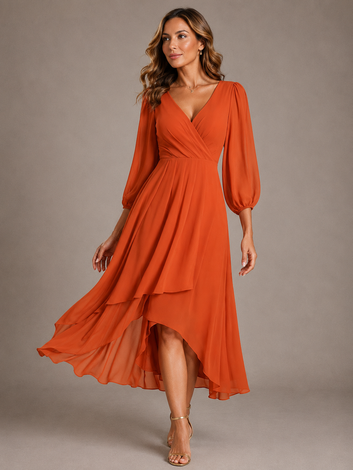 Sabriel - fließend fallendes Maxikleid