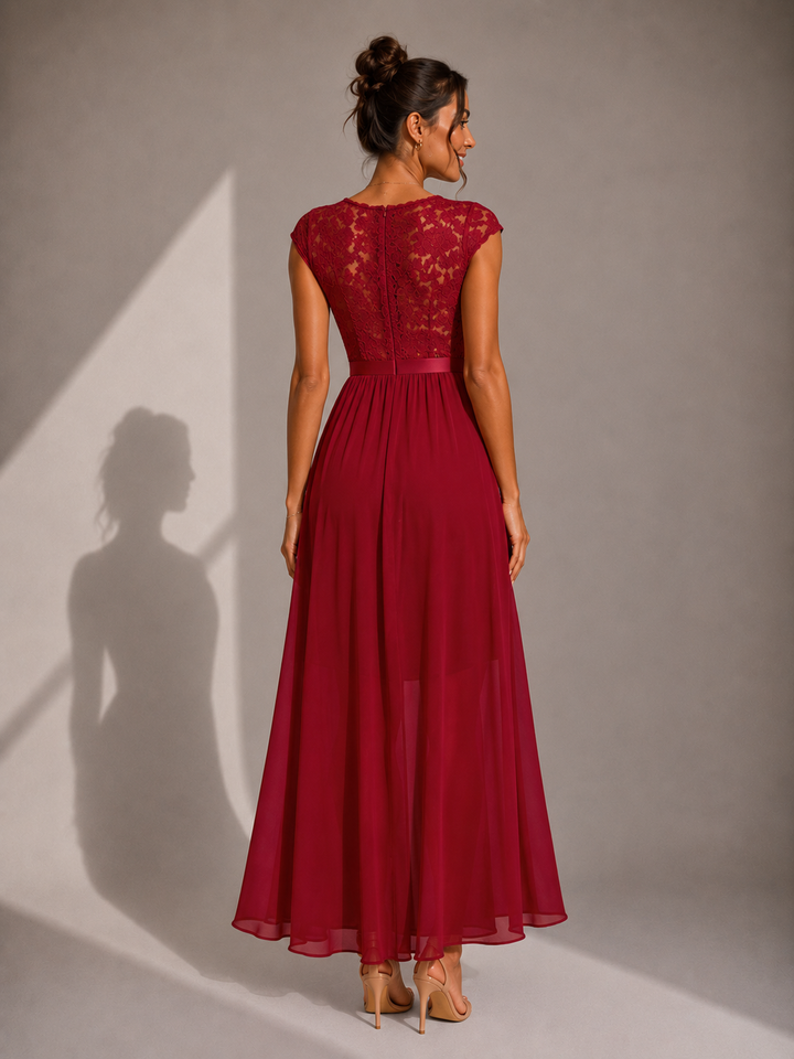 Winsome - Fliessendes A-Linien-Maxikleid
