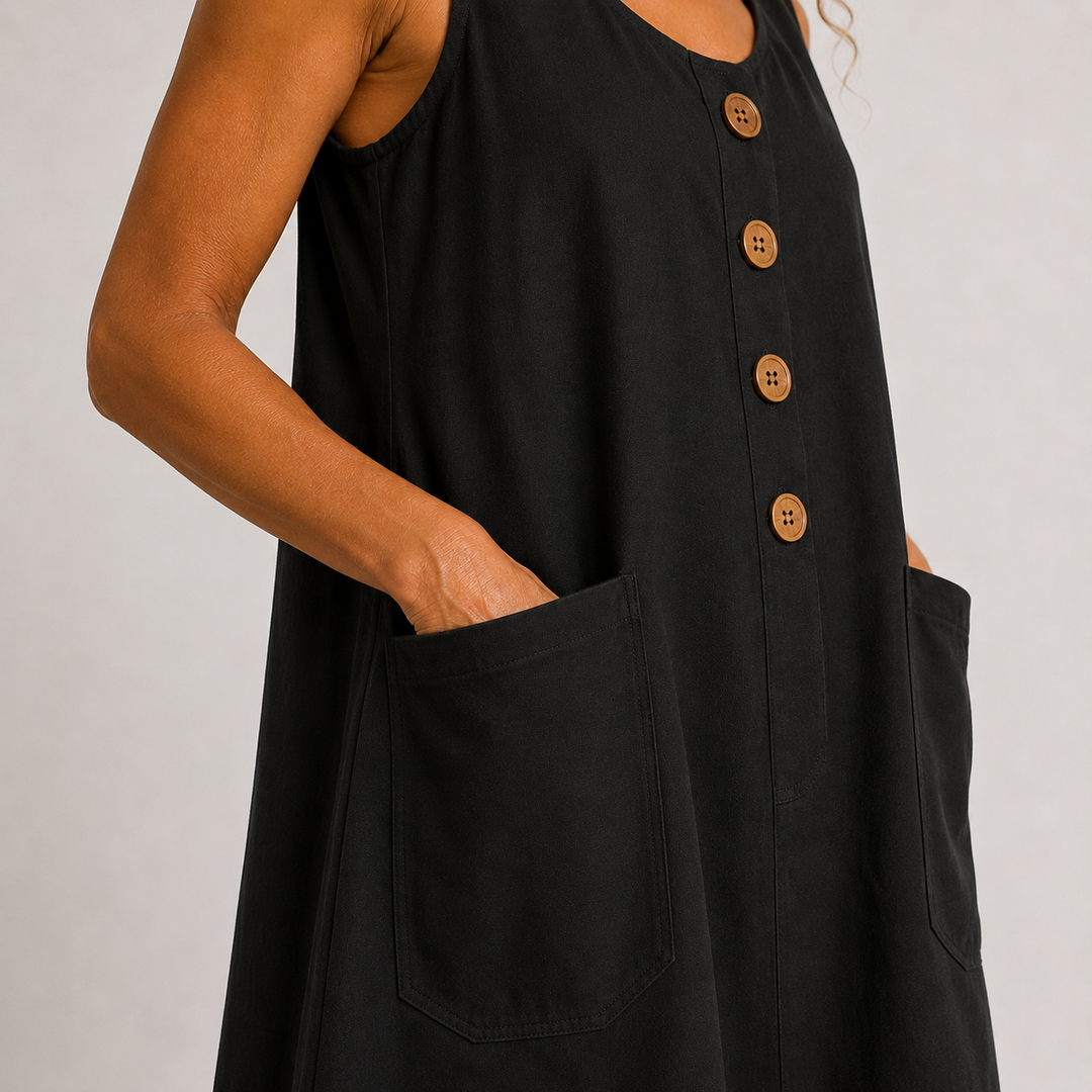 Rosamonde - Luftiges Sommerkleid aus Leinen