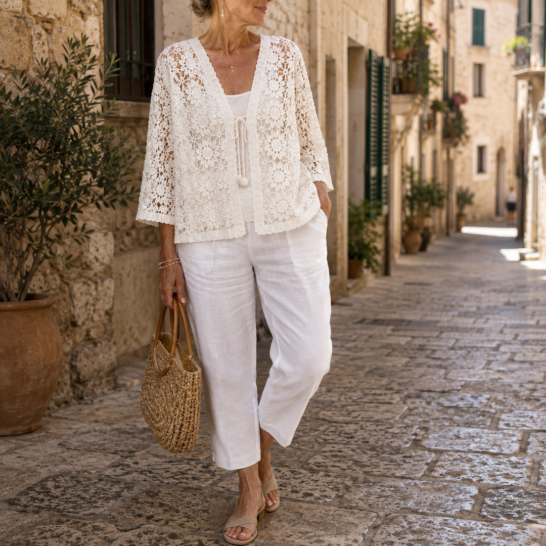 Aralynne - Leichter, offener Cardigan