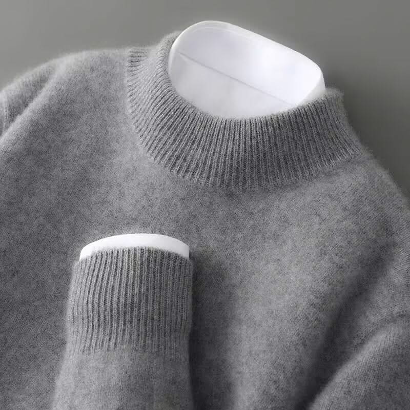 Ulvian - Weicher Stehkragen-Pullover