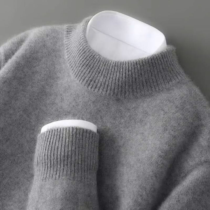 Ulvian - Weicher Stehkragen-Pullover